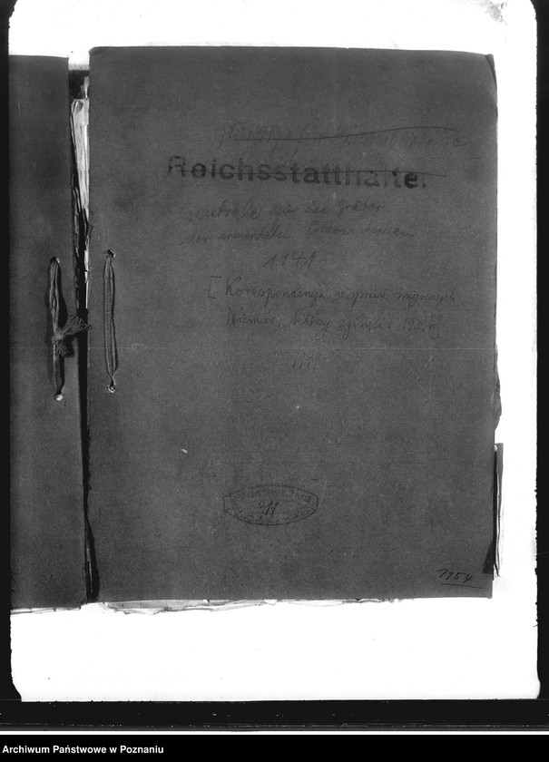 Obraz 4 z jednostki "Korespondencja w sprawie miejscowych Niemców, którzy zginęli w 1939 roku"