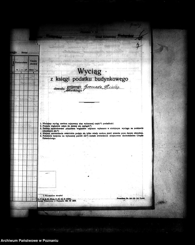 Obraz 11 z jednostki "Przymusowy wykup majątku Chrzypsko Wielkie i Białcz powiatu międzychodzkiego"