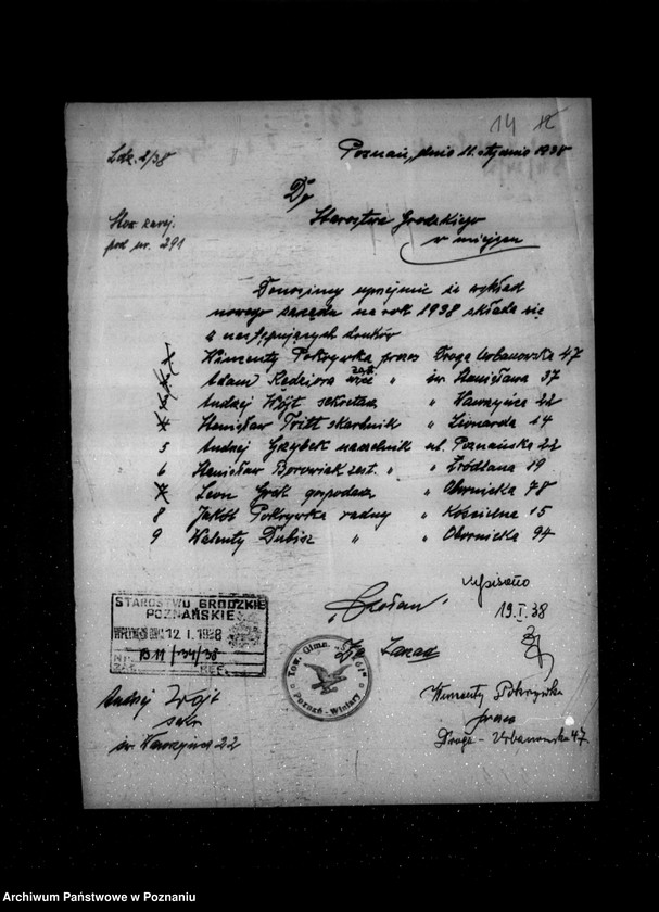 Obraz 18 z jednostki "/Towarzystwo Gimnastyczne Sokół w Poznaniu Winiary - rejestracja/"