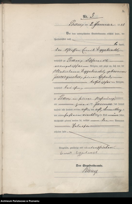 Obraz 6 z jednostki "Księga urodzeń t. I"