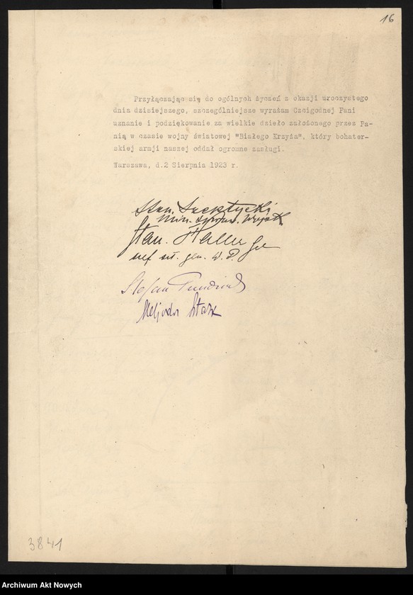 image.from.unit.number "Dyplomy i laurki przysłane H. Paderewskiej oraz hołdownicze"