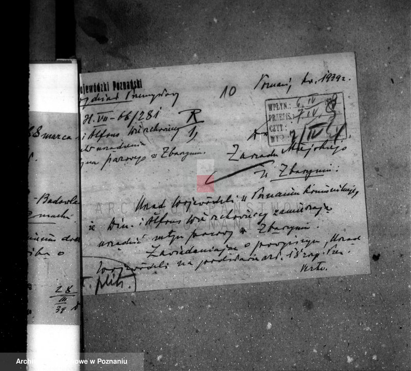 Obraz 15 z jednostki "Udzielenie zezwolenia na urządzenie młyna parowego W. i A. Wierzchowieckich w Zbąszyniu, pow. nowotomyski"