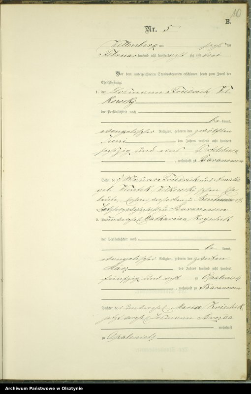 image.from.unit.number "Heiraths-Neben-Register Nr 1 - 47"