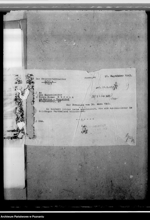 Obraz 15 z jednostki "Stronk, Roman - komisarz obwodowy"