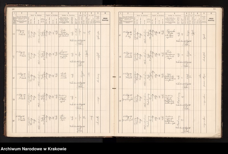 image.from.unit.number "Księga obejmująca wpisy wypadków śmierci Izraelitów w okręgu metrykalnym Krakowskim na rok 1898"