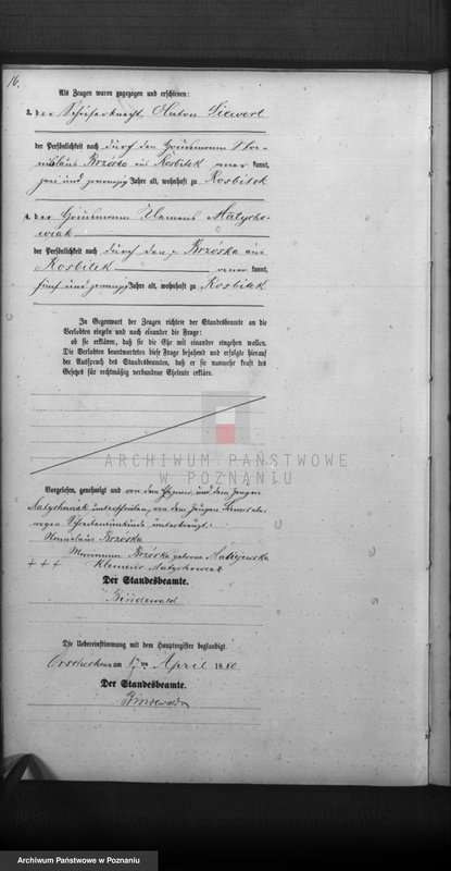 Obraz 19 z jednostki "Księga małżeństw"