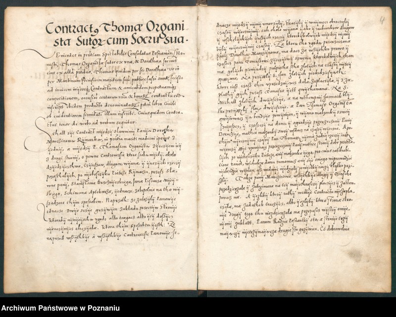 Obraz 8 z jednostki "Liber actorum civitatis Posnaniae."