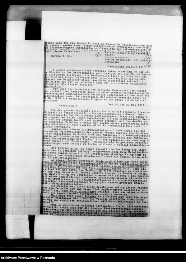Obraz 15 z jednostki "Korespondencja różna osób prywatnych o pomoc materialną oraz korespondencja o subwencje dla "Gazety Gdańskiej" i "Gazety Olsztyńskiej". Korespondencja z Komitetem dla Bezdomnych w Berlinie."