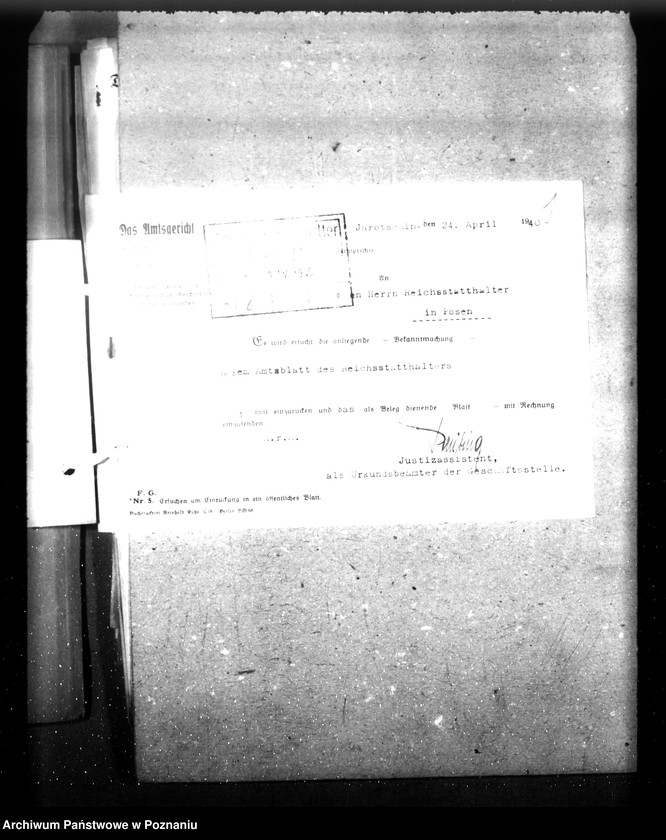 Obraz 5 z jednostki "Verordnungsblatt Nr. 23"