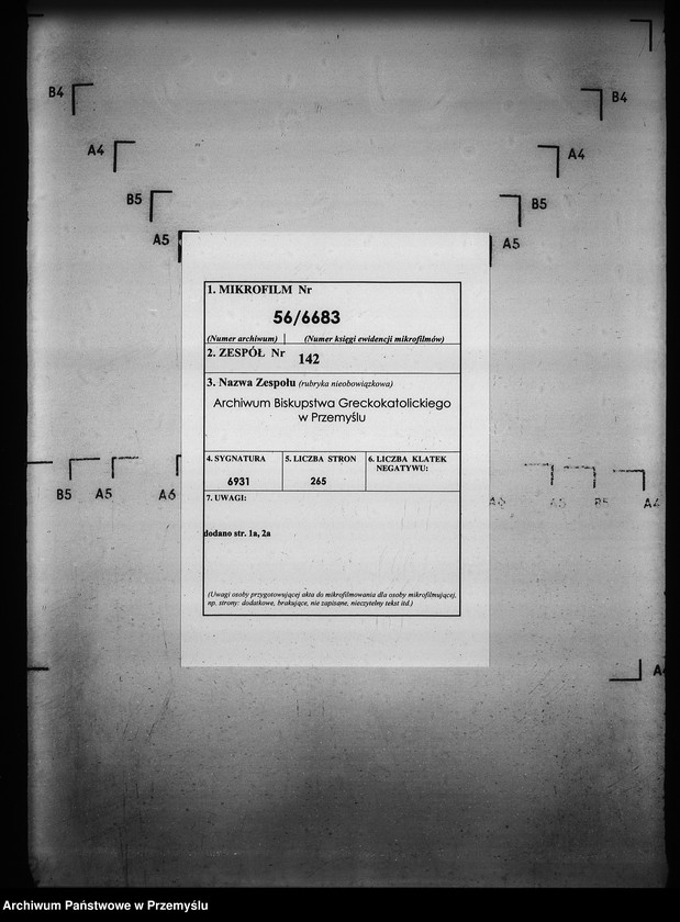 Obraz 2 z jednostki "[Kopie ksiąg metrykalnych parafii Regetów Wyżny z filiami Regetów Niżny, Skwirtne (dekanat Gorlice)]"