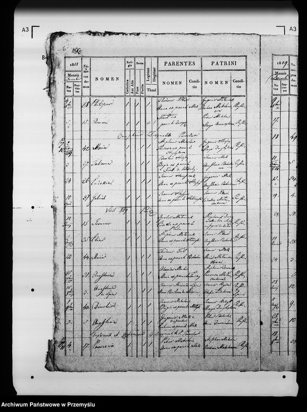 Obraz 10 z jednostki "[Kopie ksiąg metrykalnych parafii Kołodruby z filiami Lipice, Powerchów (dekanat Komarno)]"
