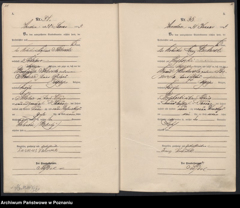 image.from.unit.number "Księga akt urodzenia"