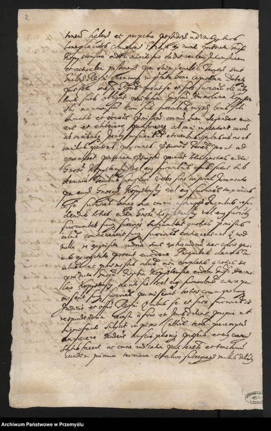 image.from.unit.number "Proces do dóbr Hordynia i Siekierczyce między Borkowskimi, Kopystyńskimi, Lityńskimi. Inwentarze Hordyni i Siekierzyc"