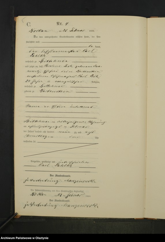 image.from.unit.number "Sterbe-Neben-Register Nr 1 - 21"
