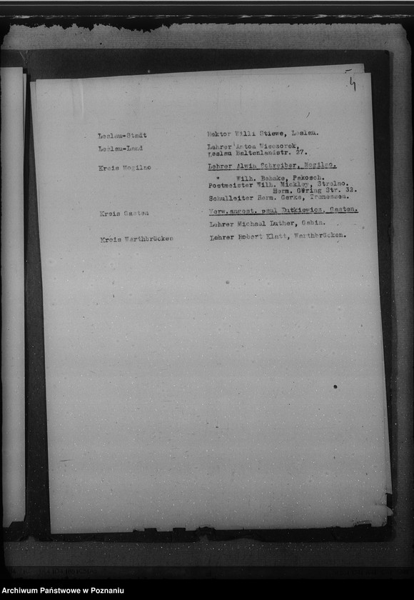 Obraz 8 z jednostki "Liste der im Warthegau eingesetzten"