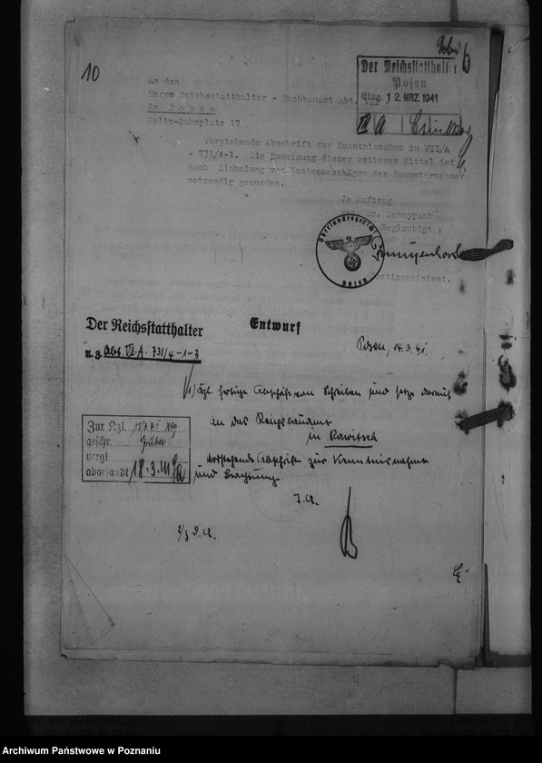 Obraz 14 z jednostki "Amtsgericht Schmückert - Bojanowo"