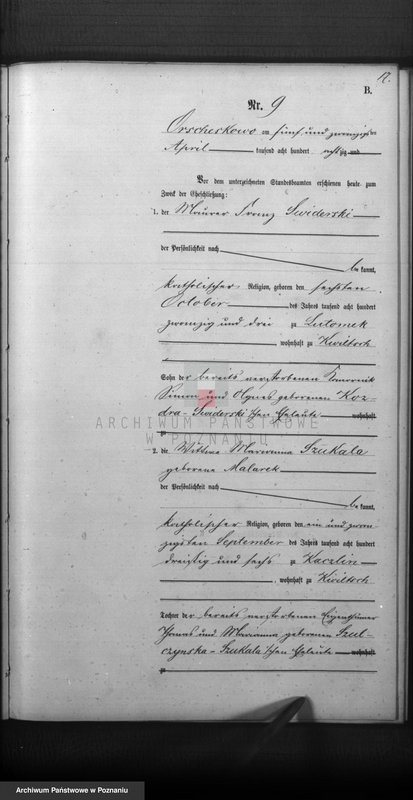 Obraz 20 z jednostki "Księga małżeństw"