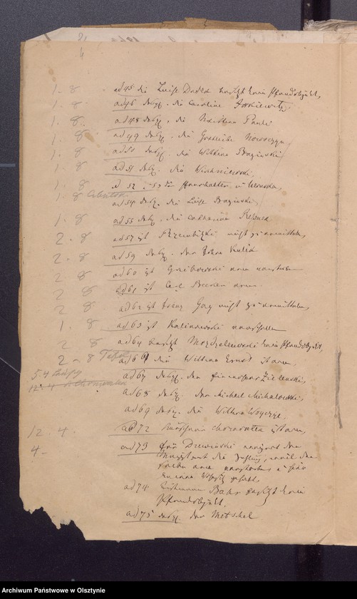 image.from.unit.number "Einnahme und Ausgabe Beläge zur Kirchen Kassen Rechnung von Passeheim"