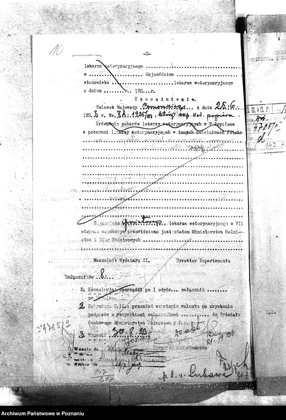 Obraz 14 z jednostki "Pow. lekarz Weterynaryjny Lubawa"