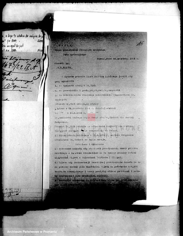 Obraz 19 z jednostki "Sprawy budowlane majętności Wijewo"