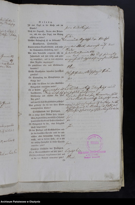 image.from.unit.number "Kirchen Visitations Rezesse nebst Anlagen:Tabellen der Konfirmanden, Schulen-Tabellen, Verzeichnisse der Schuler in der Kirchengemeinde Osterode und Arnau"