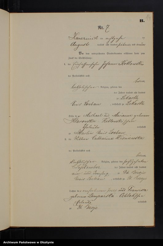 image.from.unit.number "Heiraths-Neben-Register Nr 1 - 15"