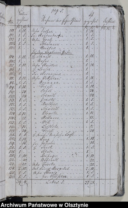 image.from.unit.number "Beläge zu Kirchen Cassen Rechnung"