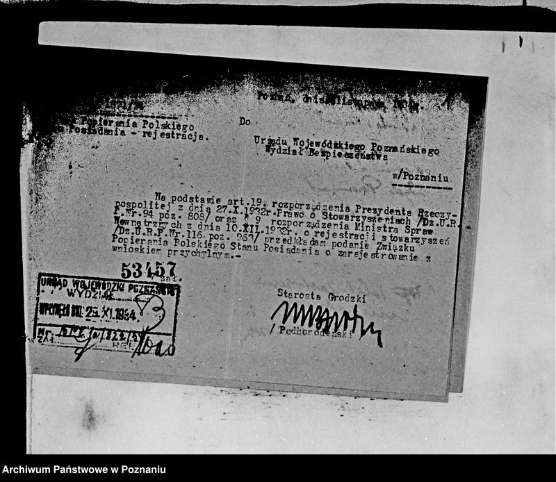 Obraz 5 z jednostki "/Związek Popierania Polskiego Stanu Posiadania w Poznaniu/"