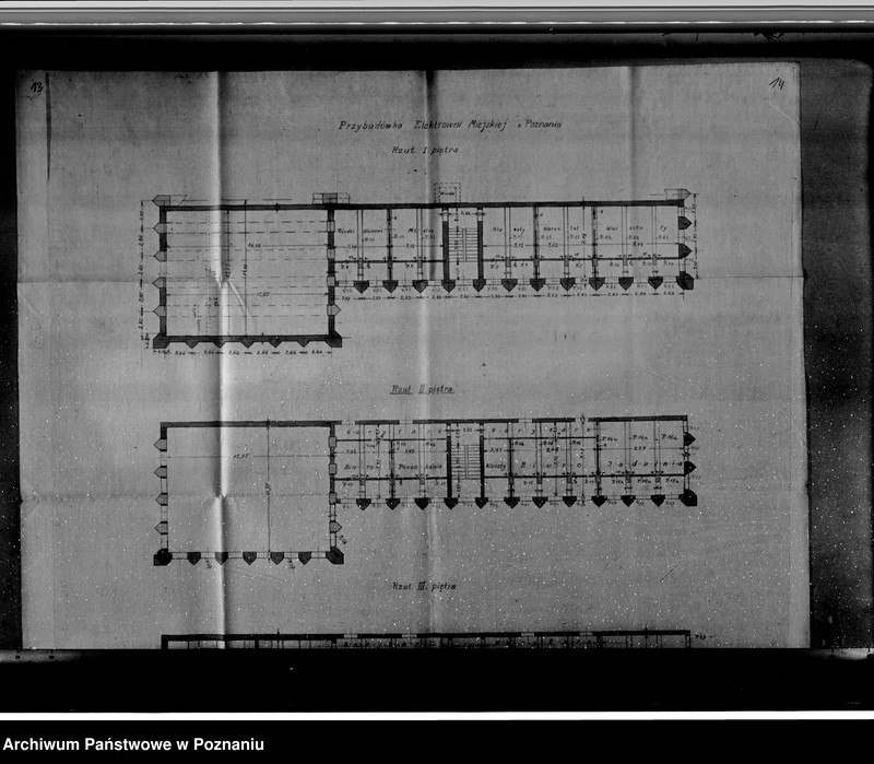 Obraz 15 z jednostki "Projekt budowy Elektrowni Miejskiej w Poznaniu rzuty"