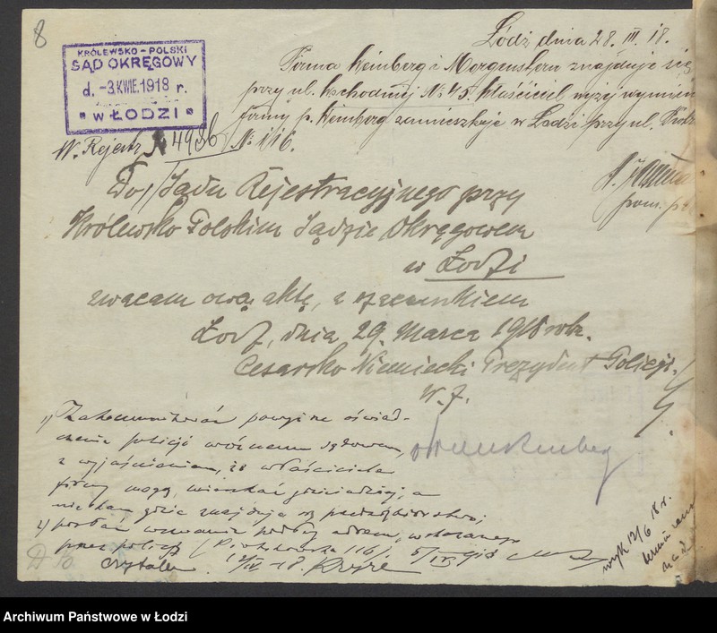 Obraz 10 z jednostki "Jakób Weinberg - sprzedaż towarów manufakturowych"