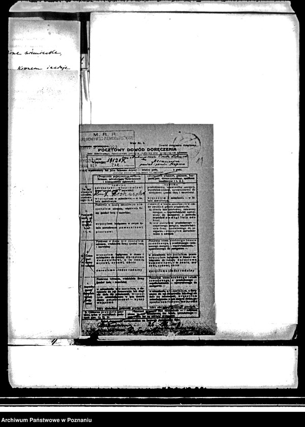 Obraz 16 z jednostki "Majątek Mianowice wyłączenie z art. 4,5 ustawy o reformie rolnej Paweł Tschuschke - spadkobierca"