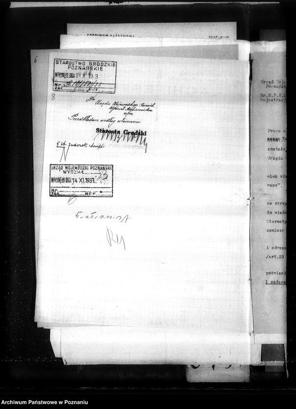 Obraz 12 z jednostki "/Towarzystwo Niesienia Pomocy Biednym Żydom,,Achi Eser" w Poznaniu/"