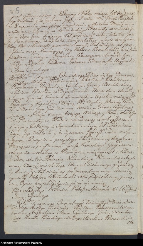 Obraz 7 z jednostki "Księga Aktów Urodzenia tudzież Księga Aktów Zejścia."