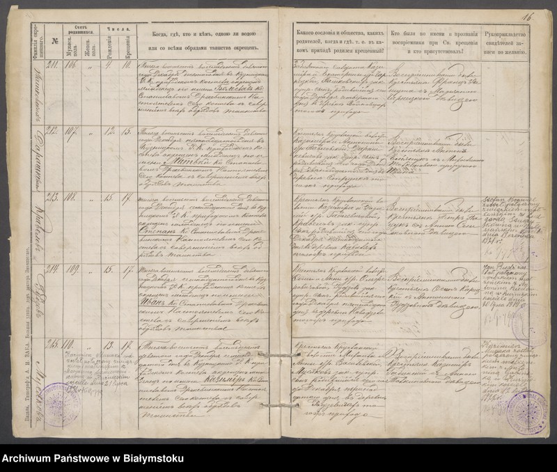 Obraz 18 z jednostki "Księga metryczna Parafialnego Rzymskokatolickiego Kościoła Kuźnickiego o urodzeniu od 1889 do 1895, Nr 15 [akta chrztu za lata 1889-1995]"