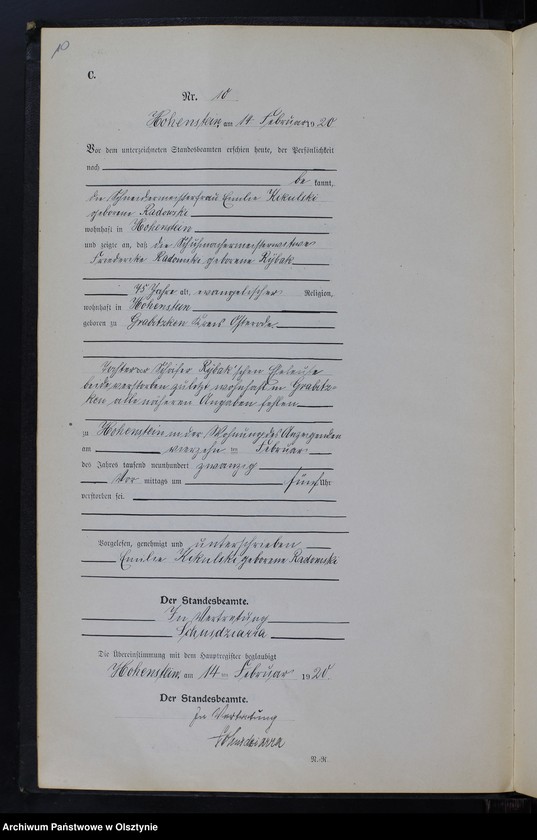 image.from.unit.number "Sterbe-Neben-Register Nr 1 - 113"