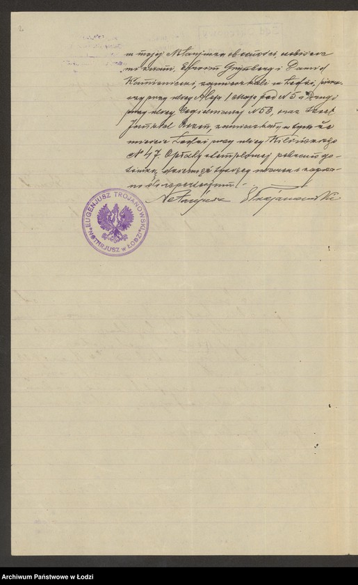 Obraz 4 z jednostki "Grűnberg, Kamieniecki i Rosen- fabrykacja i handel manufakturą"