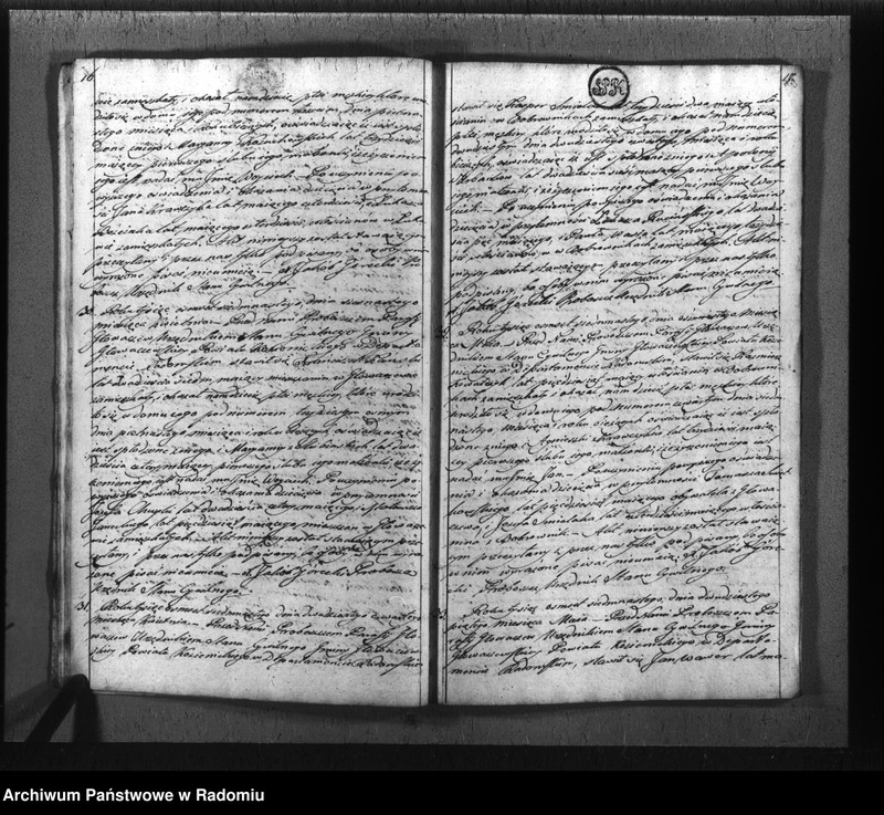 image.from.unit.number "Księga urzędnika stanu cywilnego gminy Głowaczowskiey z roku 1817"