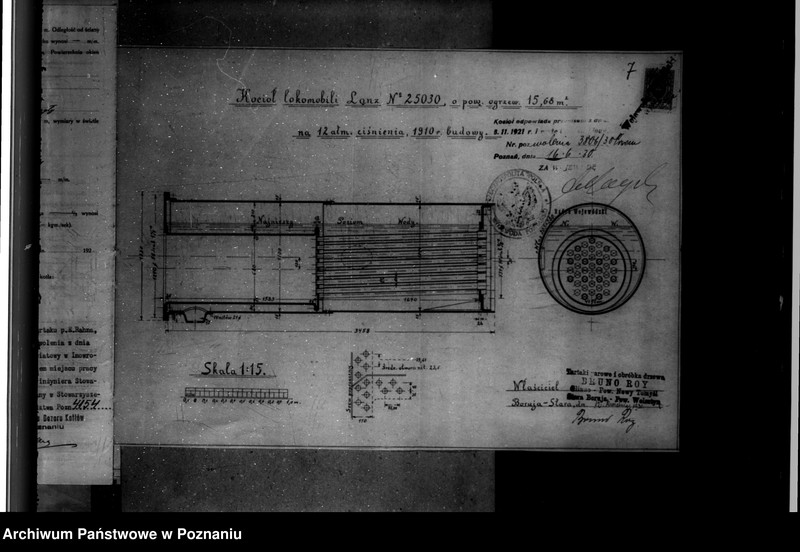 Obraz 14 z jednostki "Tartak B. Raja w Boruji Starej powiat wolsztyński nr woj. kotła 4154"