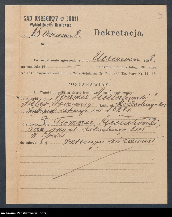 Obraz 5 z jednostki "Tomasz Piesiakowski – sklep spożywczy"