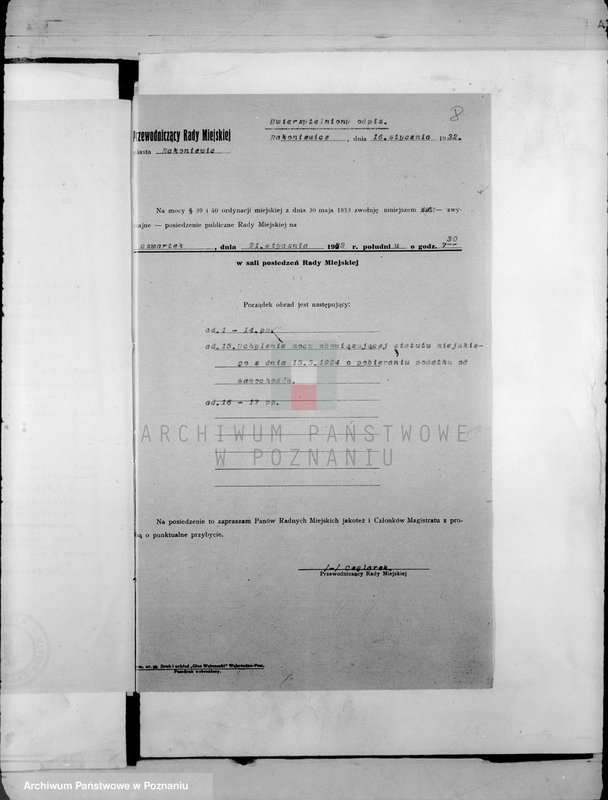 Obraz 12 z jednostki "Daniny Komunalne miasta Rakoniewice"