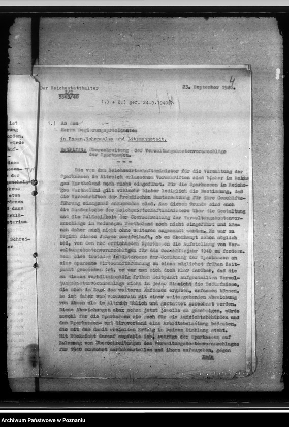 Obraz 8 z jednostki "Sparkassen und Giroverband Wartheland"