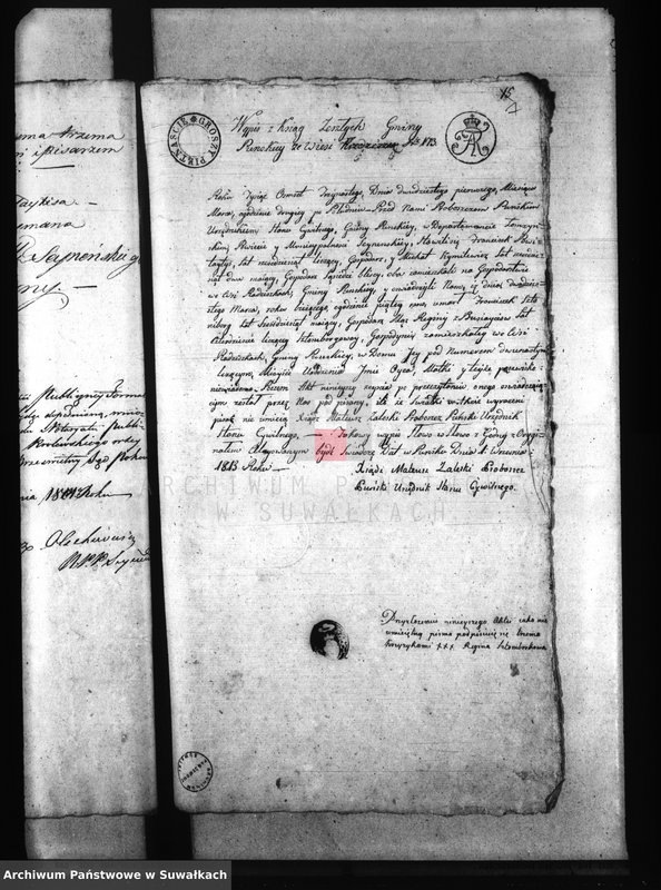 image.from.unit.number "Annexa Gminy Puńskiey z Roku 1814"