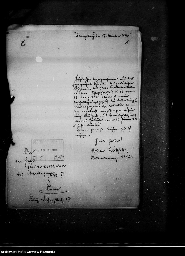 Obraz 5 z jednostki "Bewerbungen um Anstellung"