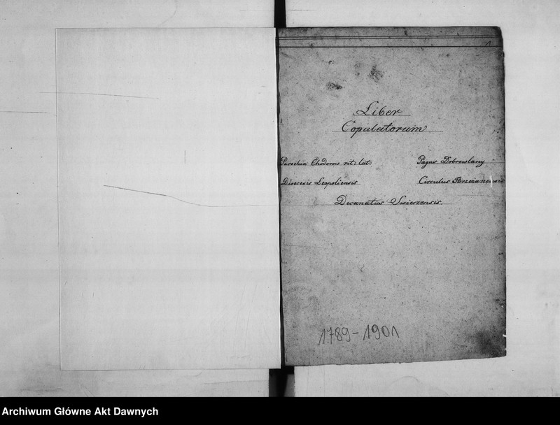 image.from.unit.number "Parafia: Chodorów. Dekanat: Świrz. Księga metrykalna ślubów dla wsi Dobrowlany."