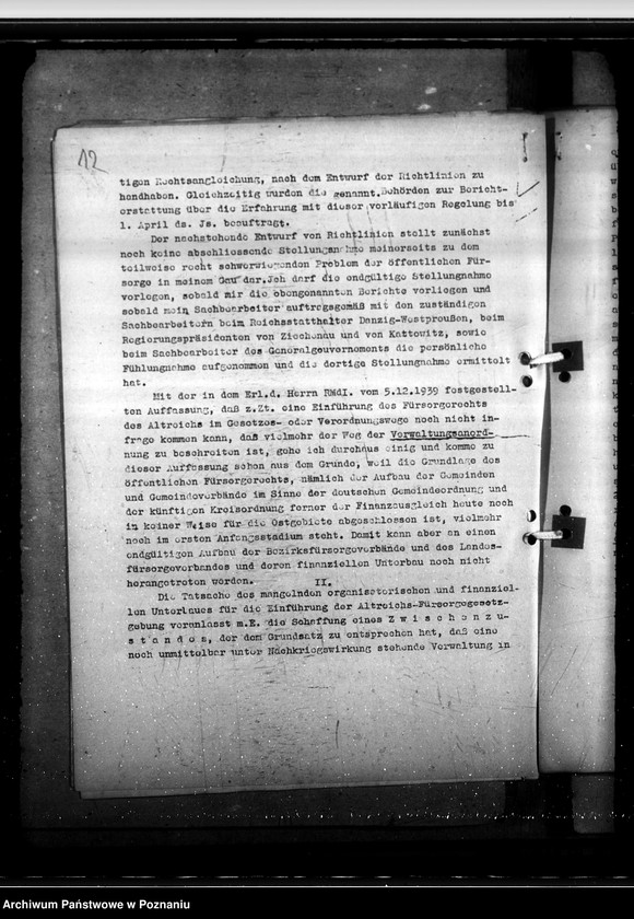 Obraz 16 z jednostki "Sonderfürsorge für die im Volkstumskampf im Feldzung in Polen körperlich beschadigten Deutschen undderen Hinterbliebenen"