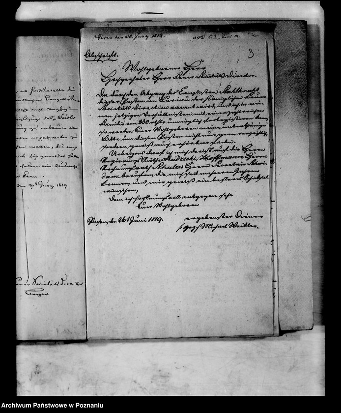 Obraz 7 z jednostki "Personalia des Kanzlisten, jetzigen Feuersozietätssekretärs Herrn Zingler bei der Feuersozietätsdirektion."