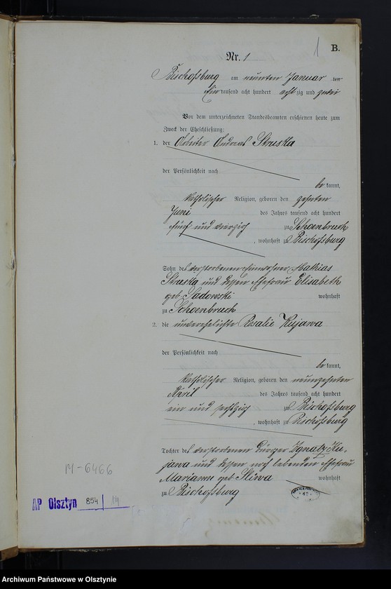 image.from.unit.number "Heiraths-Neben-Register Nr 1 - 36"