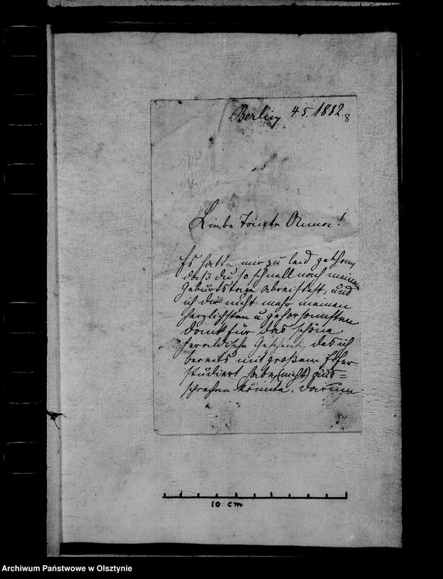 image.from.unit.number "/Fragmente von Briefen von Bogdan, Heinrich u. Der Adelheid Gfen Reichenbach geb. Gfin Schlippenbach, mit Beschriebung ihres Todes, der Adelheid geb. Gerlach- Rohrbeck u. der Marie Gfin Reichenbach geb. v. Holzenbeker an Anna Gfin Lehndorf geb. Hahn u. a. /"