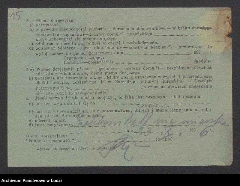 Obraz 17 z jednostki "Nuchem Gelbard - sprzedaż towarów manufakturowych"