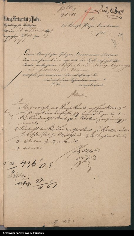 Obraz 15 z jednostki "A. betr. die Zuzüge zu den Insurgenten von Preussen nach Polen"